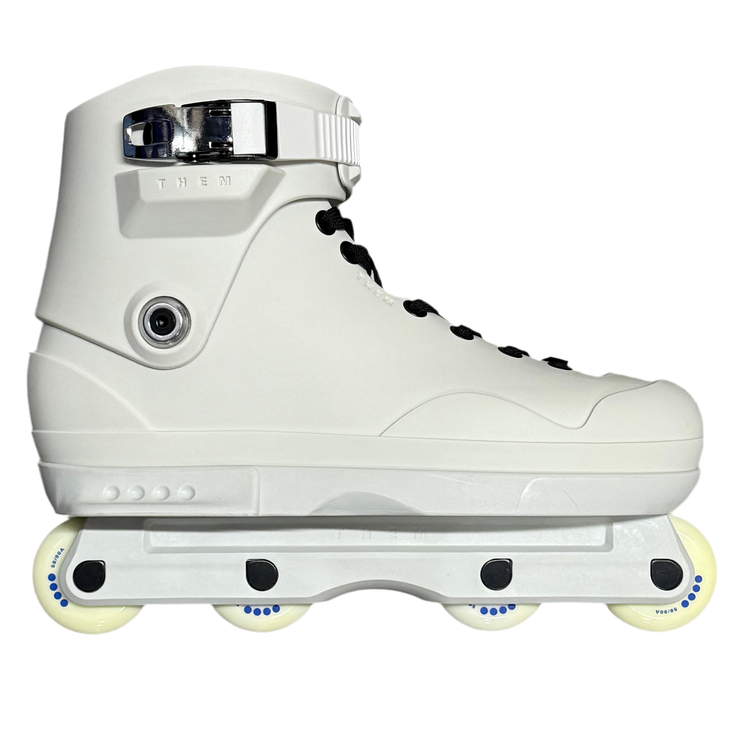Them Skates 909 White Skate - No Liner (Large)