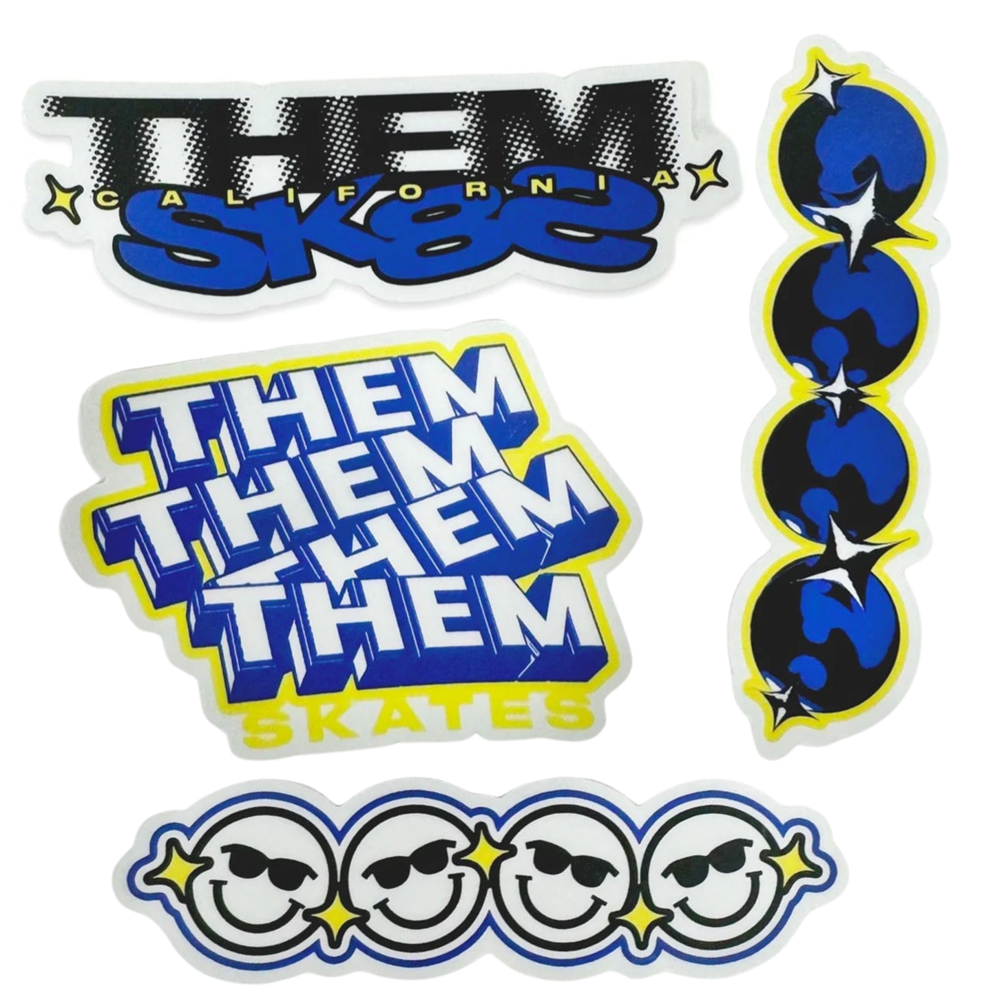 THEM SKATES MAC Sticker Pack