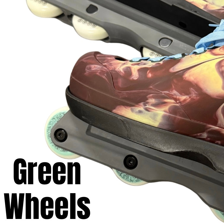 Them 909 Brain Dead Skate w Black Soul and Grey Frames (Medium Only with varying wheel options) - CLEARANCE