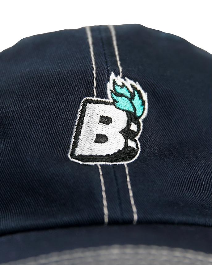 Bacemint Navy Contrast Hat