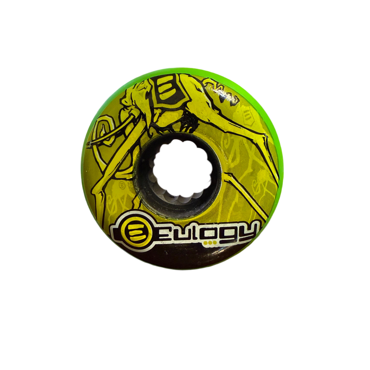 Eulogy Wheels Eric Schrijn Retro 58mm x 89a - Green (4pk.) *Display Model Discount*