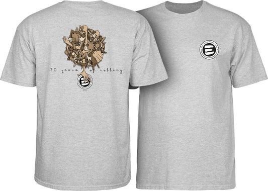 Eulogy 20 Years Tee - Grey