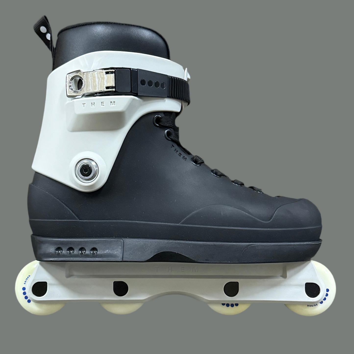 Them Skates 909 Skate - 2023 Black and White Custom (Medium)