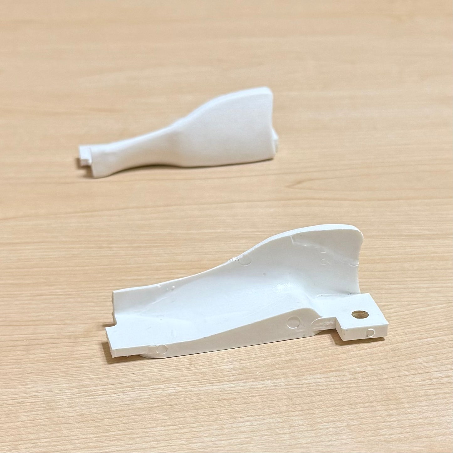 Razors Cult Stock Backslide Plates (White) - No Hardware