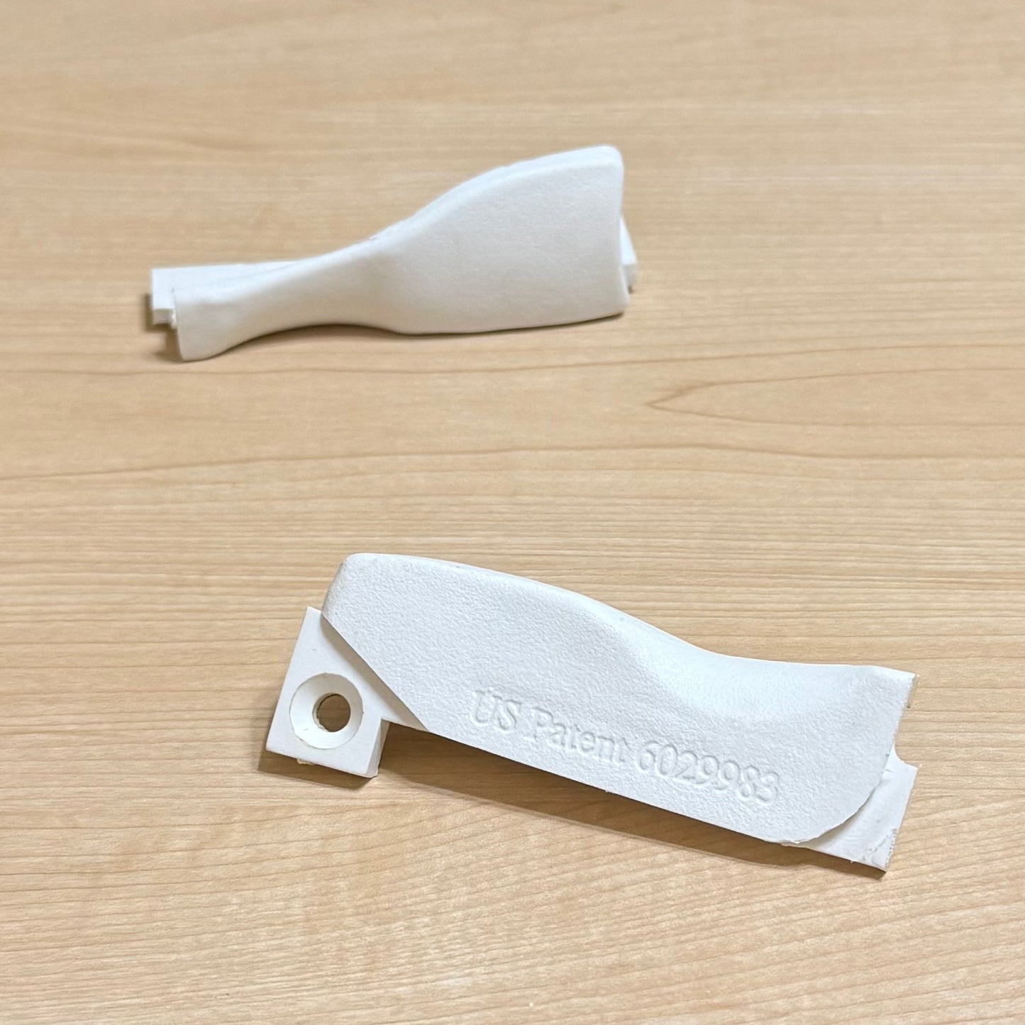 Razors Cult Stock Backslide Plates (White) - No Hardware