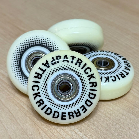 Them Stock Pat Ridder Pro Wheel with ABEC  5 Bearing (4pk) *Clearance: Yellowed Urethane*
