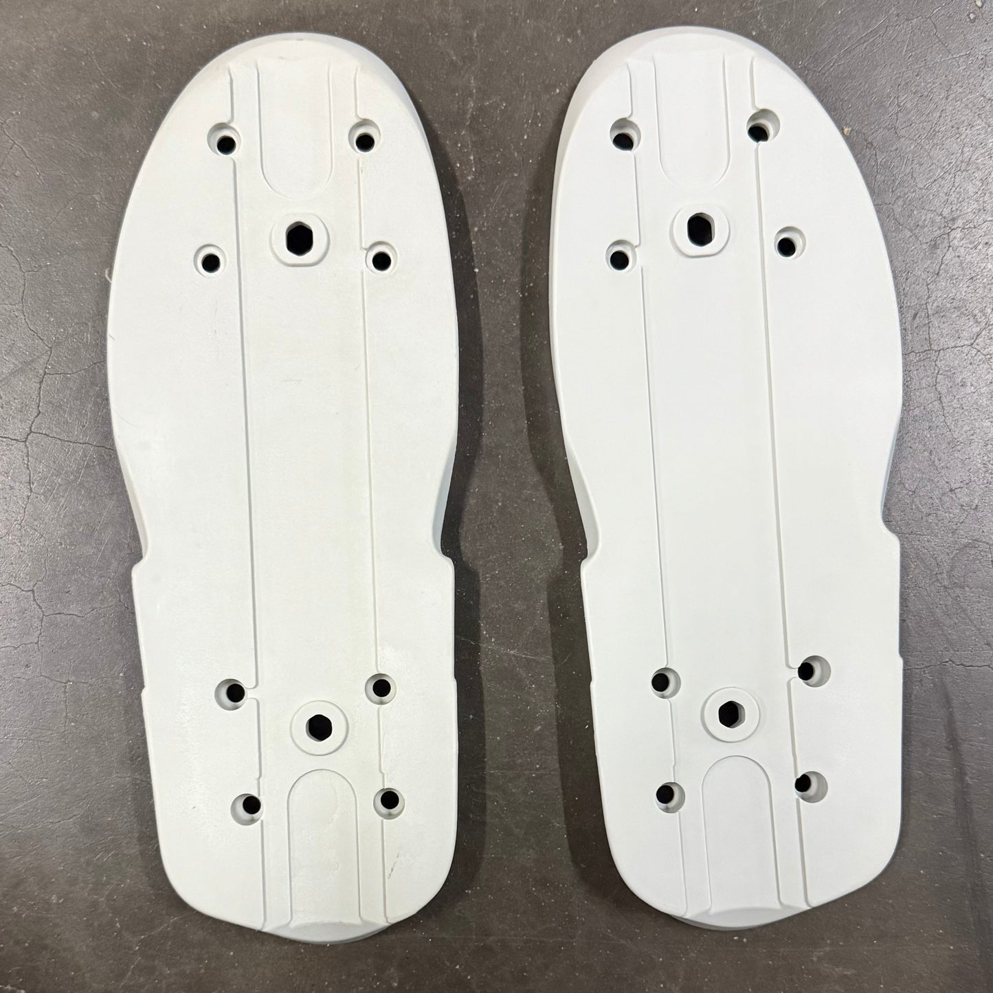 Them Soul Plates v2 (NO hardware) White, Large - OLDER VERSION - CLEARANCE