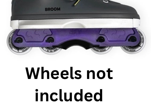 Ground Control Andrew Broom Pro Featherlite 4 Stock Frame (Purple with Black Block) - Size 2