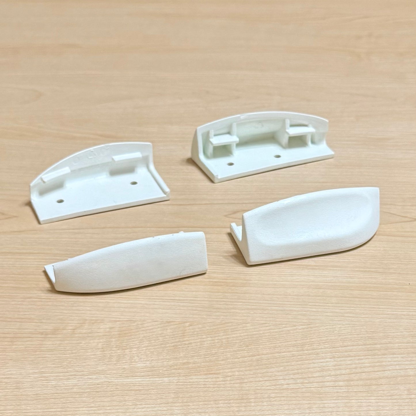 STOCK Razors SL sliders (White) - No Hardware