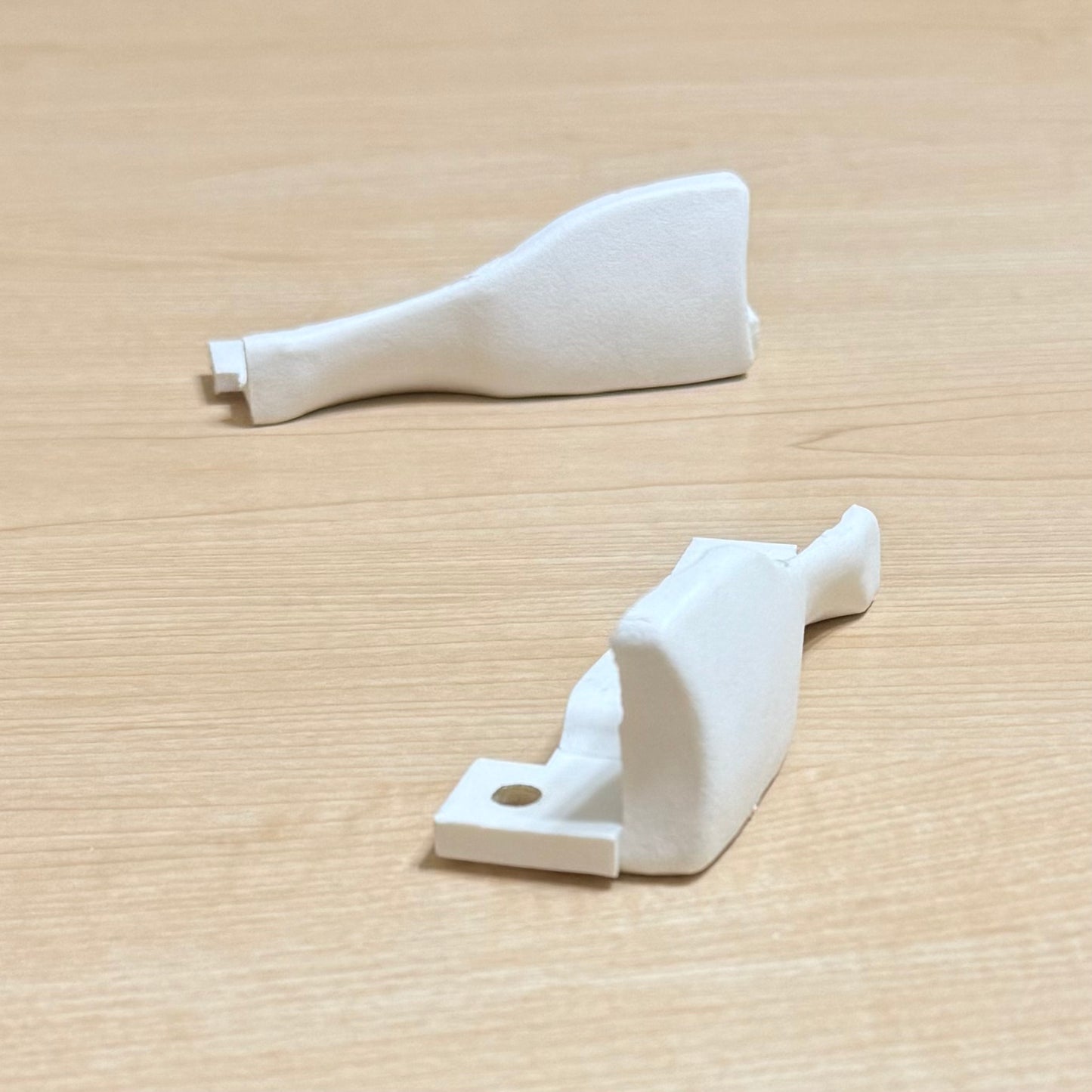 Razors Cult Stock Backslide Plates (White) - No Hardware