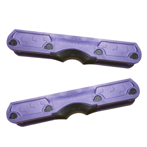 Ground Control Andrew Broom Pro Featherlite 4 Stock Frame (Purple with Black Block) - Size 2