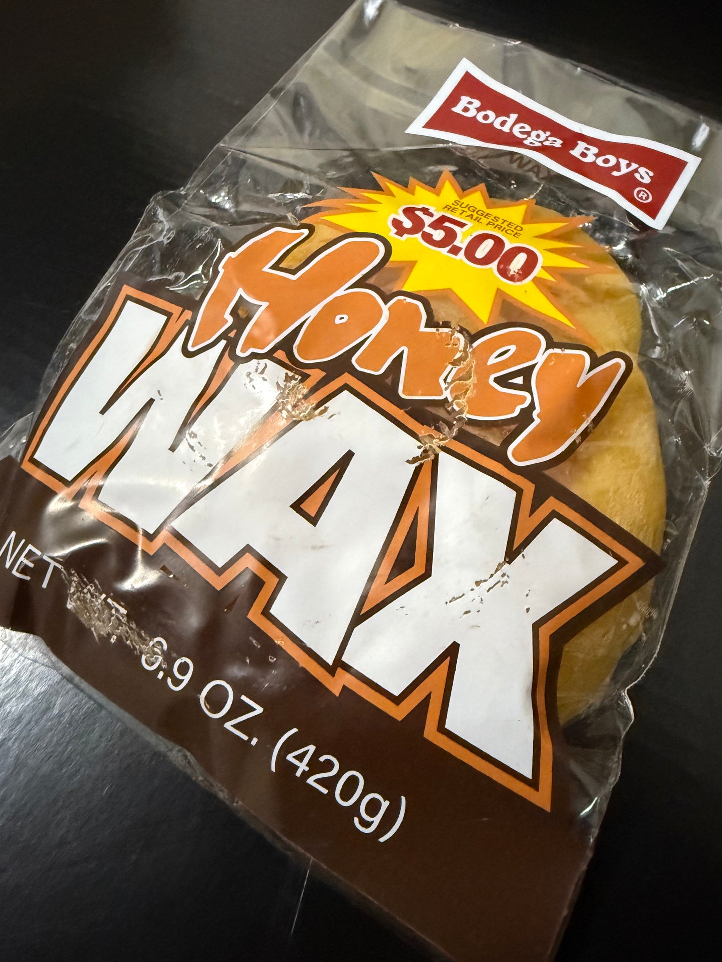 Bodega Boys Honey Bun Wax (some damage to package graphic)