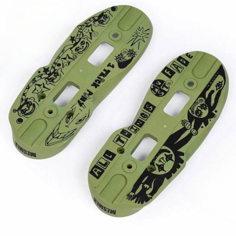 Mesmer Dom Bruce Stock Soul Plate (Green) - No Hardware