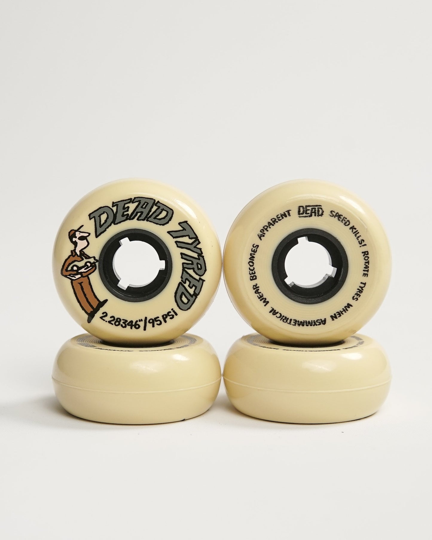 Dead Tyred - 58mm 95a (4pk) - SALE