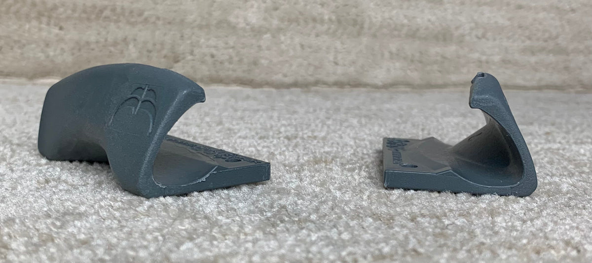 STOCK Razors SL Backslide Plates (Graphite Grey) NO HARDWARE Oak