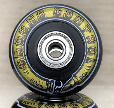 STOCK Ground Control Bullet Wheel 60mm 90a with ABEC 5 Bearings
