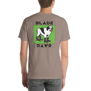 One Magazine - "Blade Dawg" Throwback T-Shirt (Pebble)