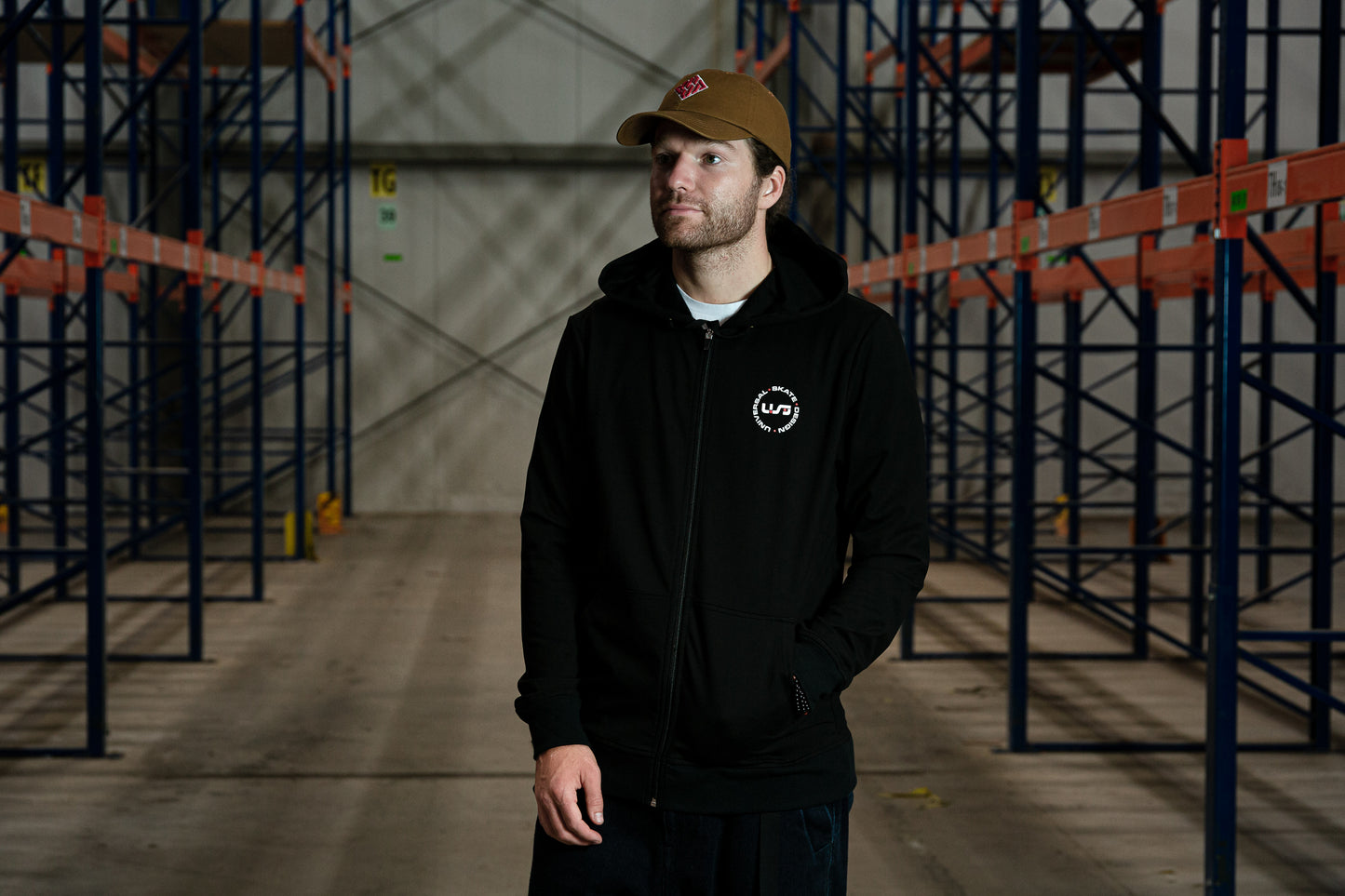 USD Heritage Black Zip Jacket with Hood (Small) - SCARY GOOD DEAL