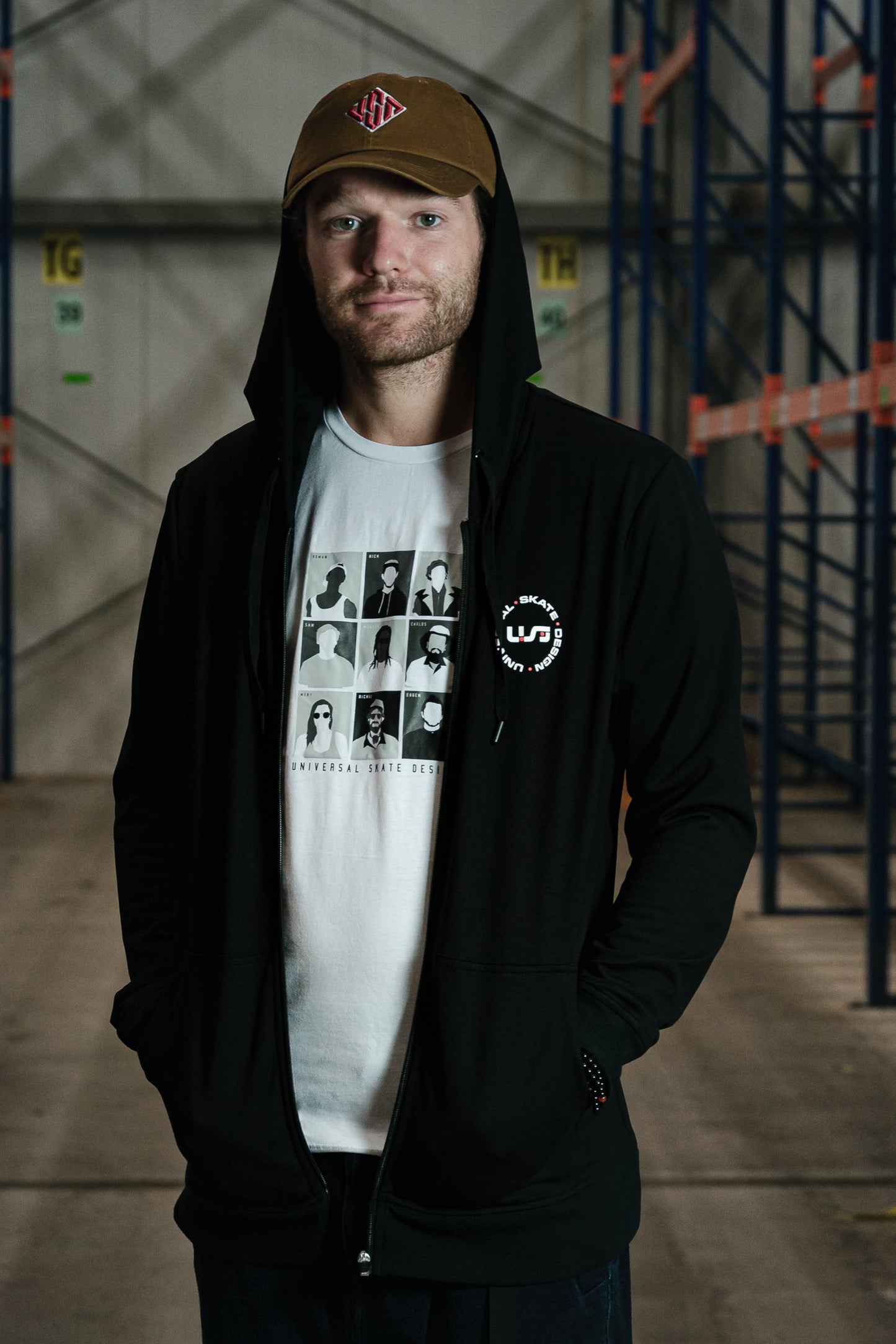 USD Heritage Black Zip Jacket with Hood (Small) - SCARY GOOD DEAL