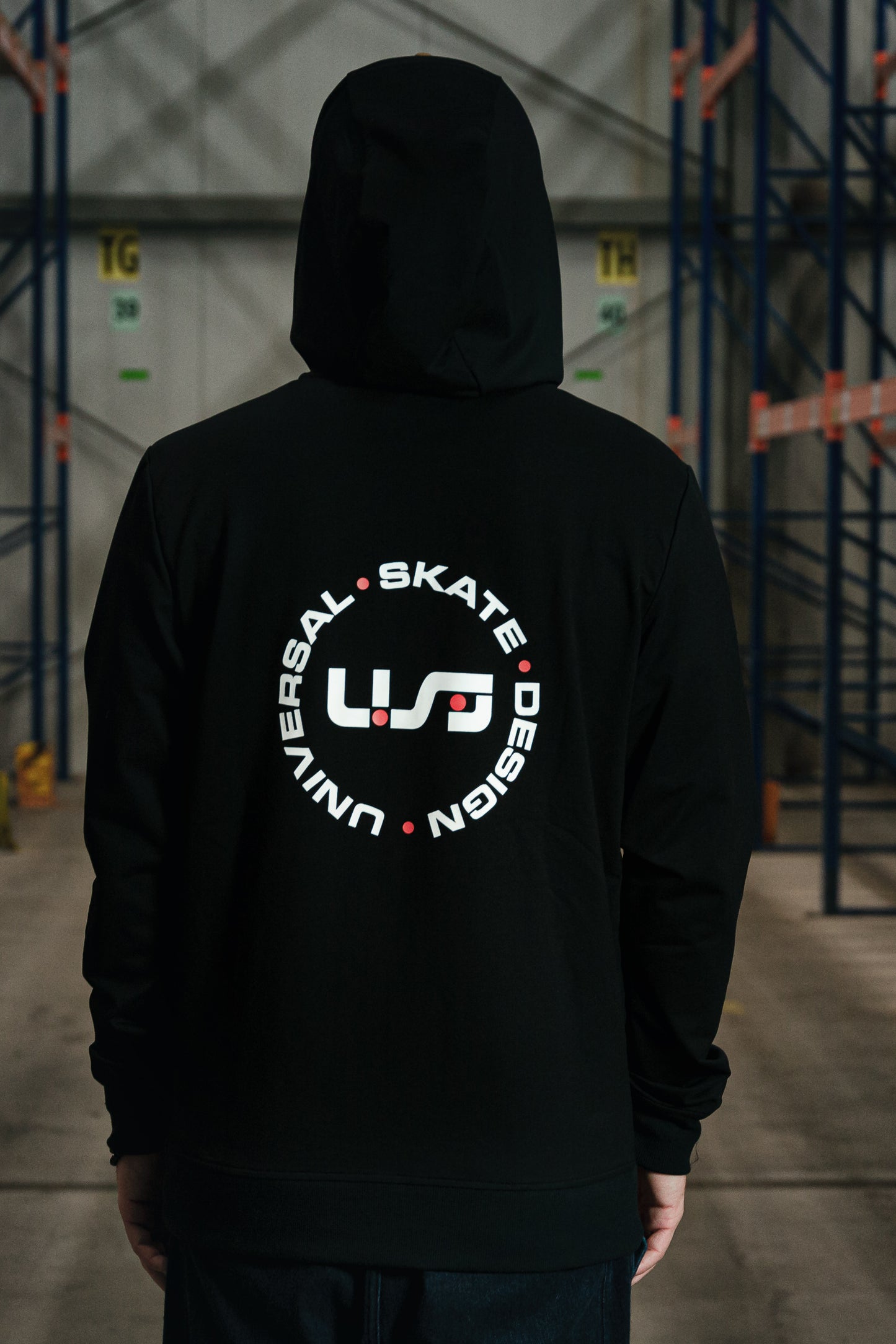 USD Heritage Black Zip Jacket with Hood (Small) - SCARY GOOD DEAL