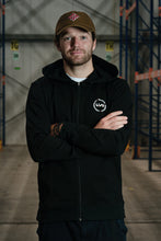 Load image into Gallery viewer, USD Heritage Black Zip Jacket with Hood - SCARY GOOD DEAL