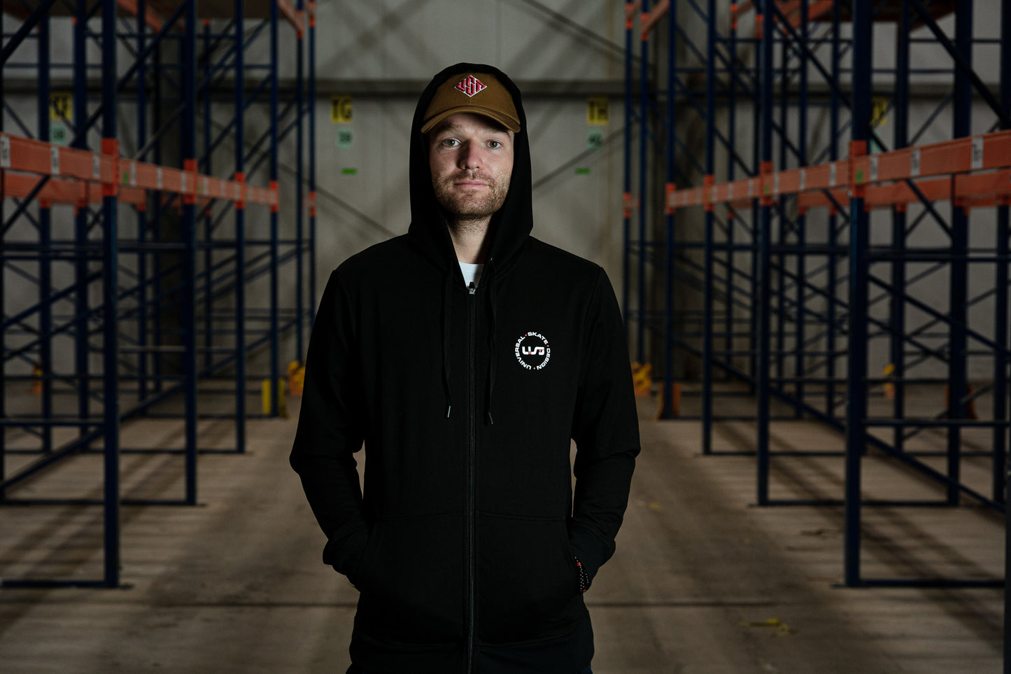 USD Heritage Black Zip Jacket with Hood (Small) - SCARY GOOD DEAL