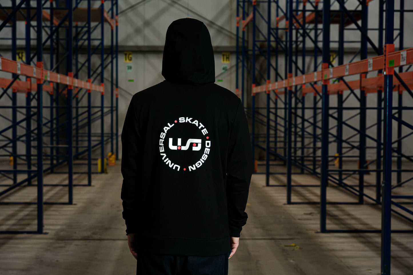 USD Heritage Black Zip Jacket with Hood (Small) - SCARY GOOD DEAL