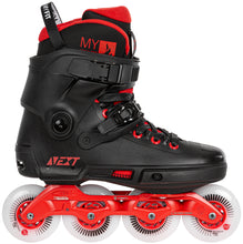 Load image into Gallery viewer, Powerslide Next Black Red 80 Skate (Boot Only Option Available) - Clearance