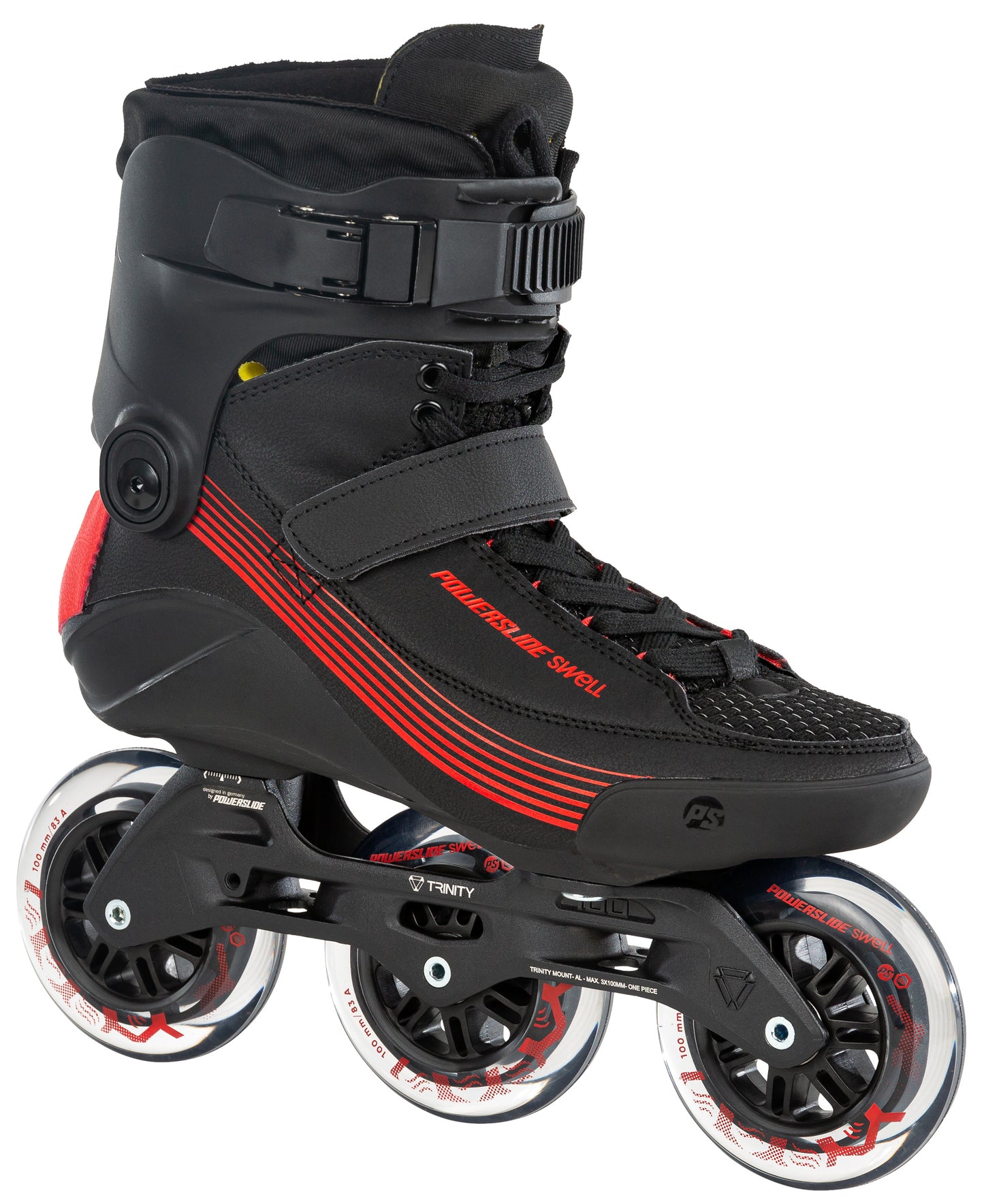 Powerslide Swell Black 100 Skate 3D Adapt Liner - Clearance