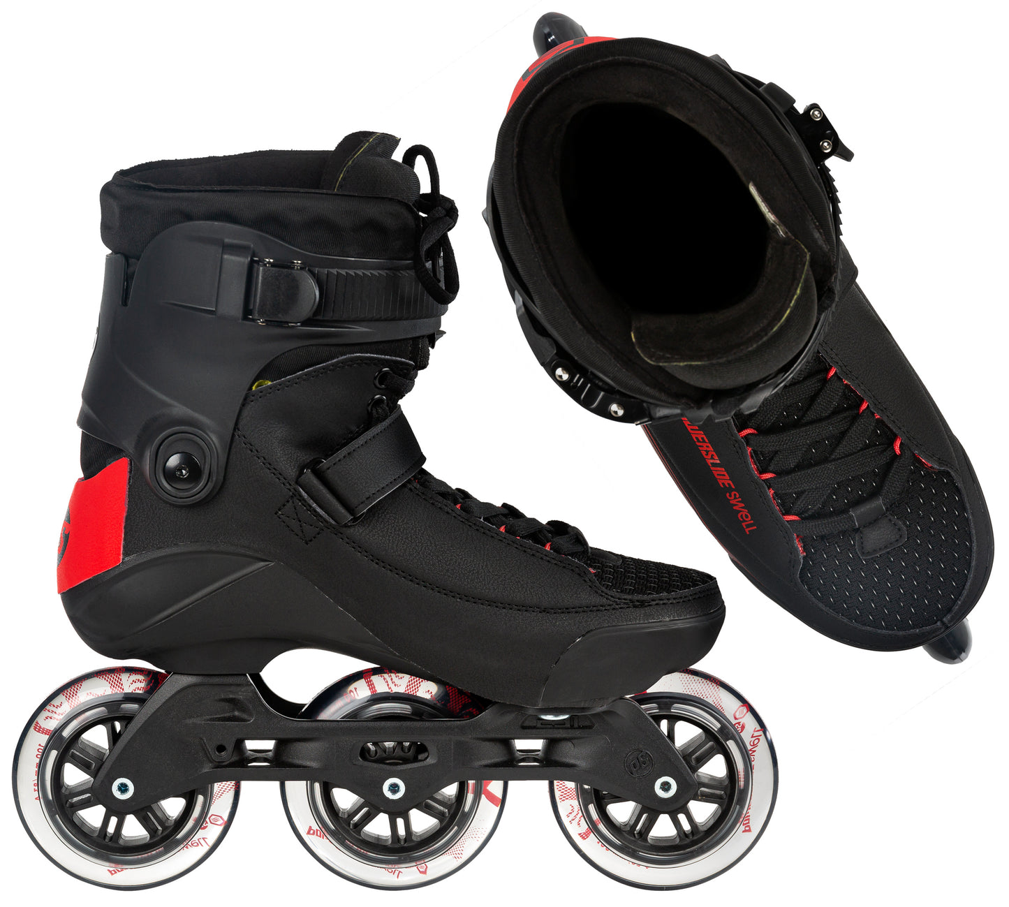 Powerslide Swell Black 100 Skate 3D Adapt Liner - Clearance