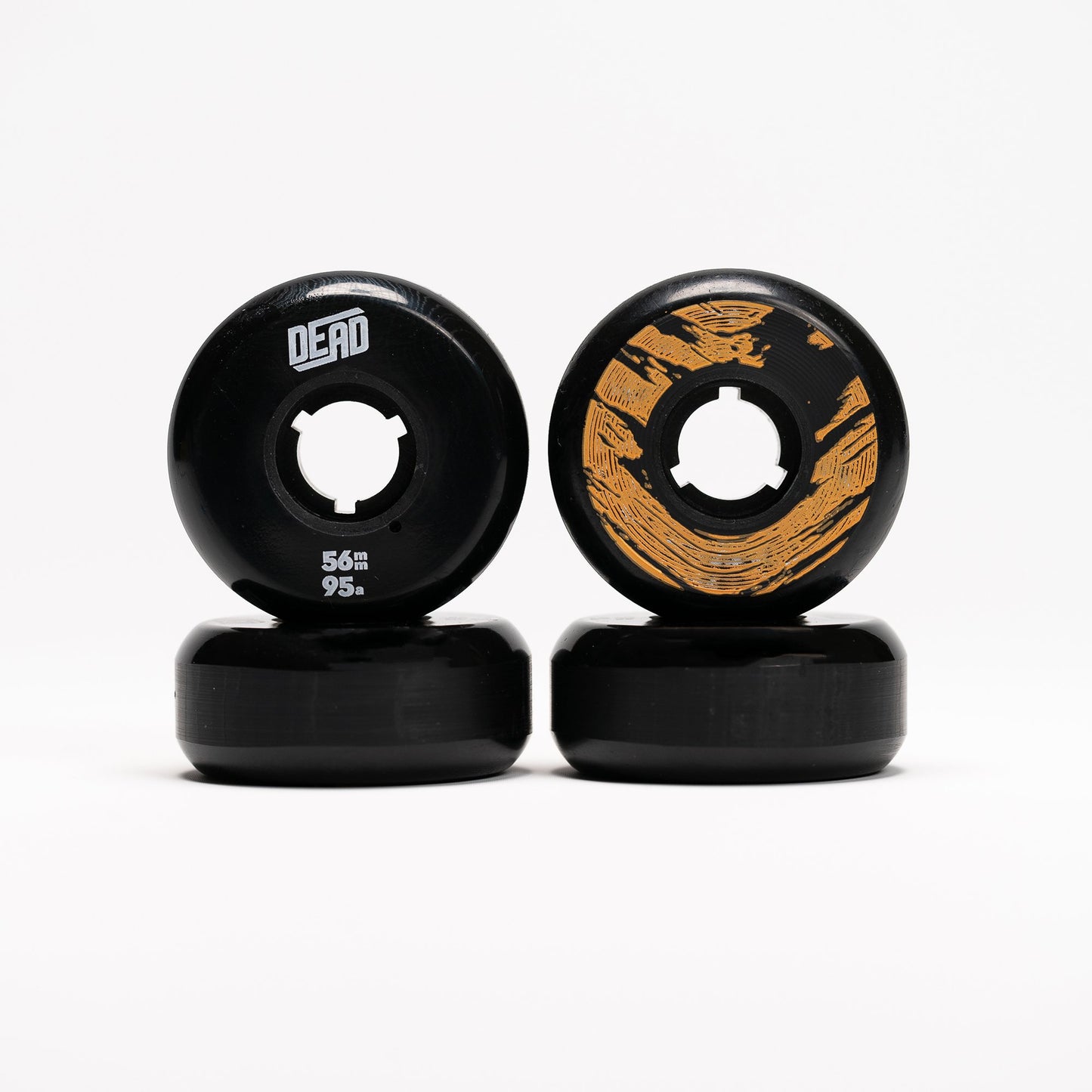 Dead Wheel 56mm 95a (BLACK) - SALE