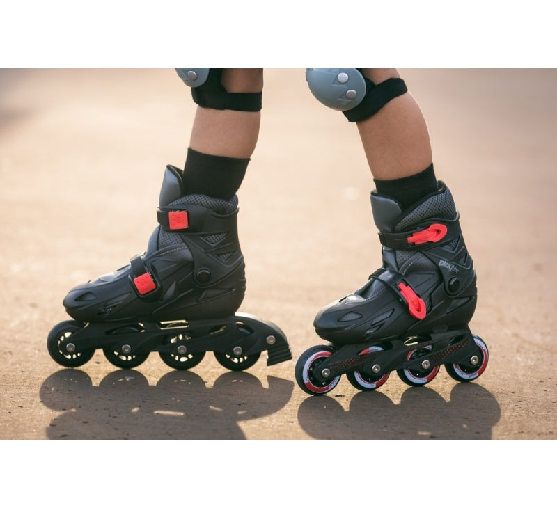 Powerslide Playlife Riddler Black Cherry Skate for Kids & Beginners