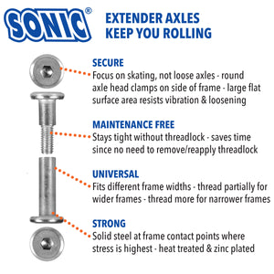 Sonic Extender Axle - 1 Axle