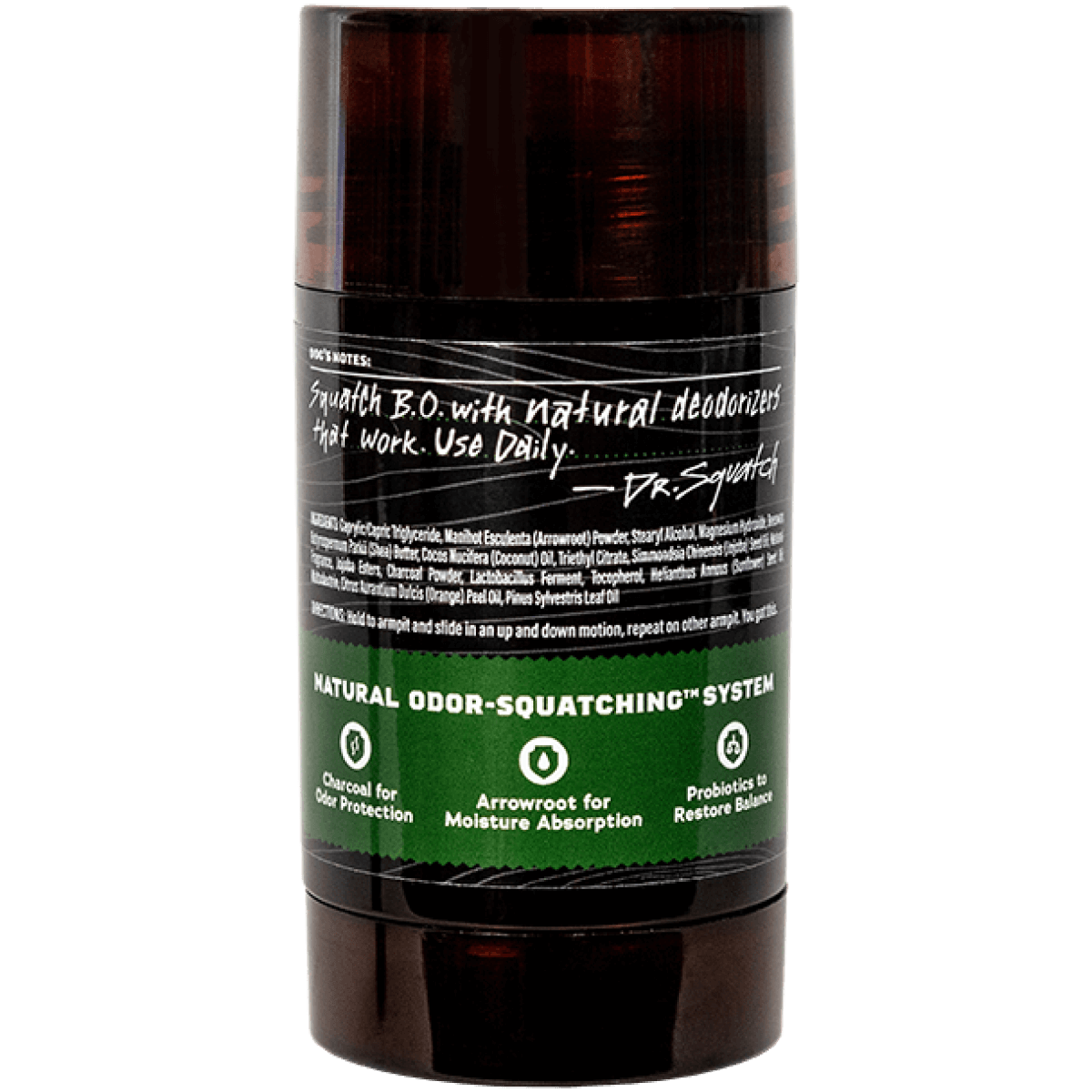 Dr Squatch Deodorant - Pine Tar – Oak City Inline Skate Shop