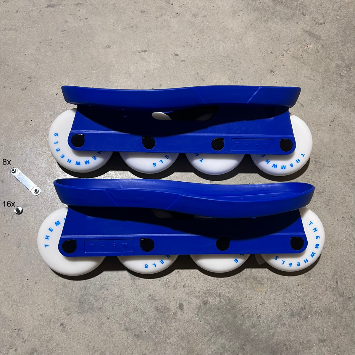 Them x Clarks 80mm Chassis Ready to Roll (Blue) CLEARANCE Oak City