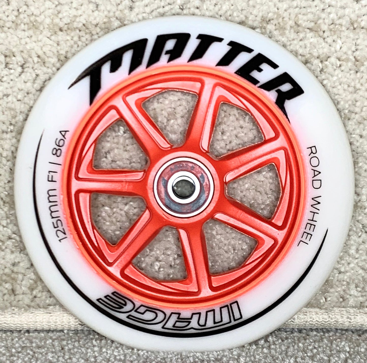 Powerslide Swell City Grey Road 125 Performance Skate *CLEARANCE* - Oak City Inline Skate Shop