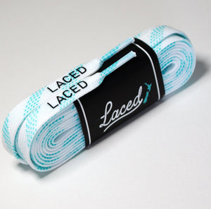 Laced - Wax White Laces (84")