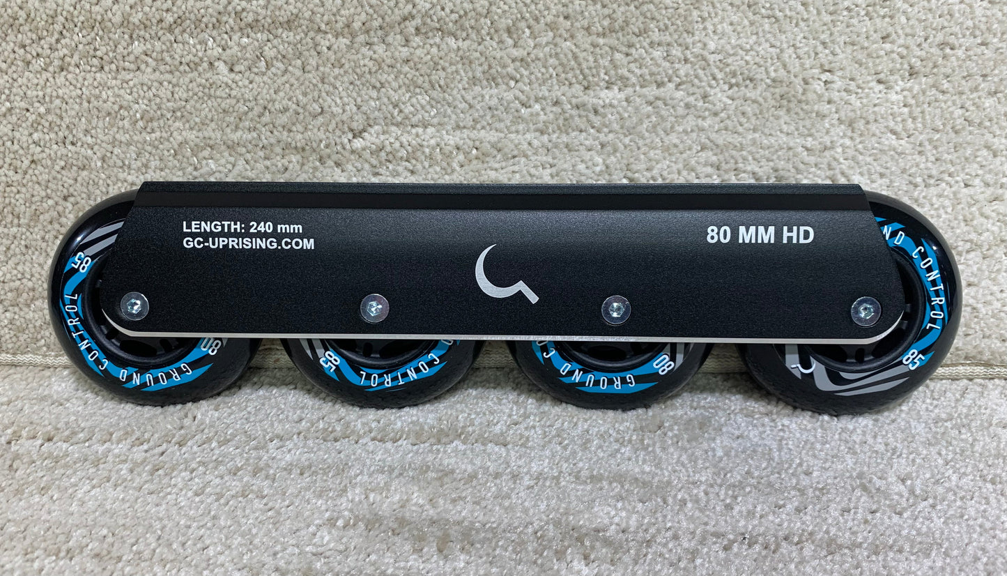 Ground Control HD 80mm Black Ready to Roll Frame