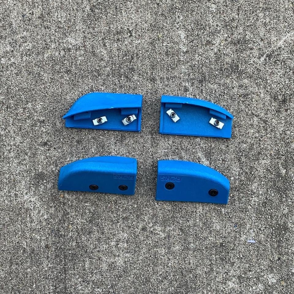 Razors SL sliders (BLUE) - Oak City Inline Skate Shop