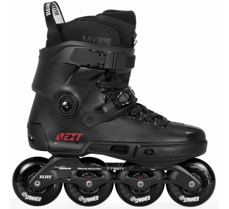 Powerslide Next Core Black 80 Skate (Clearance) Size 13us only