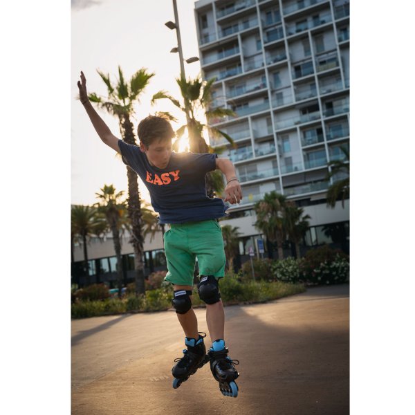 Powerslide One Khaan Jr Limited Skate for Kids - Oak City Inline Skate Shop