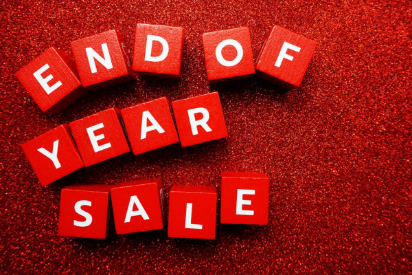 END OF YEAR SALE!