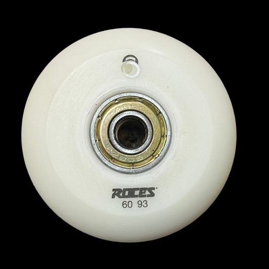 Roces Fifth Element 60mm Wheel with Abec 5 Bearings (Yellowing)