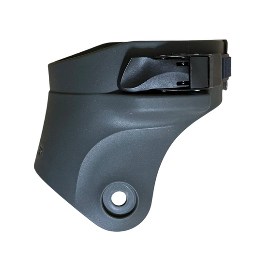 ECHO Stock Cuffs  with Buckle/Strap- Graphite (SOLD AS PAIR) - Large