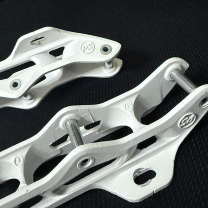 **Stock Condtion** Powerslide Trinity Elite Casted AL White 4X80 Frame (243mm wheel base)