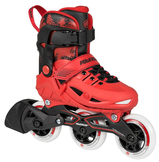 Powerslide Phuzion Universe 3-Wheeler Red Skate (11-13us Kids)