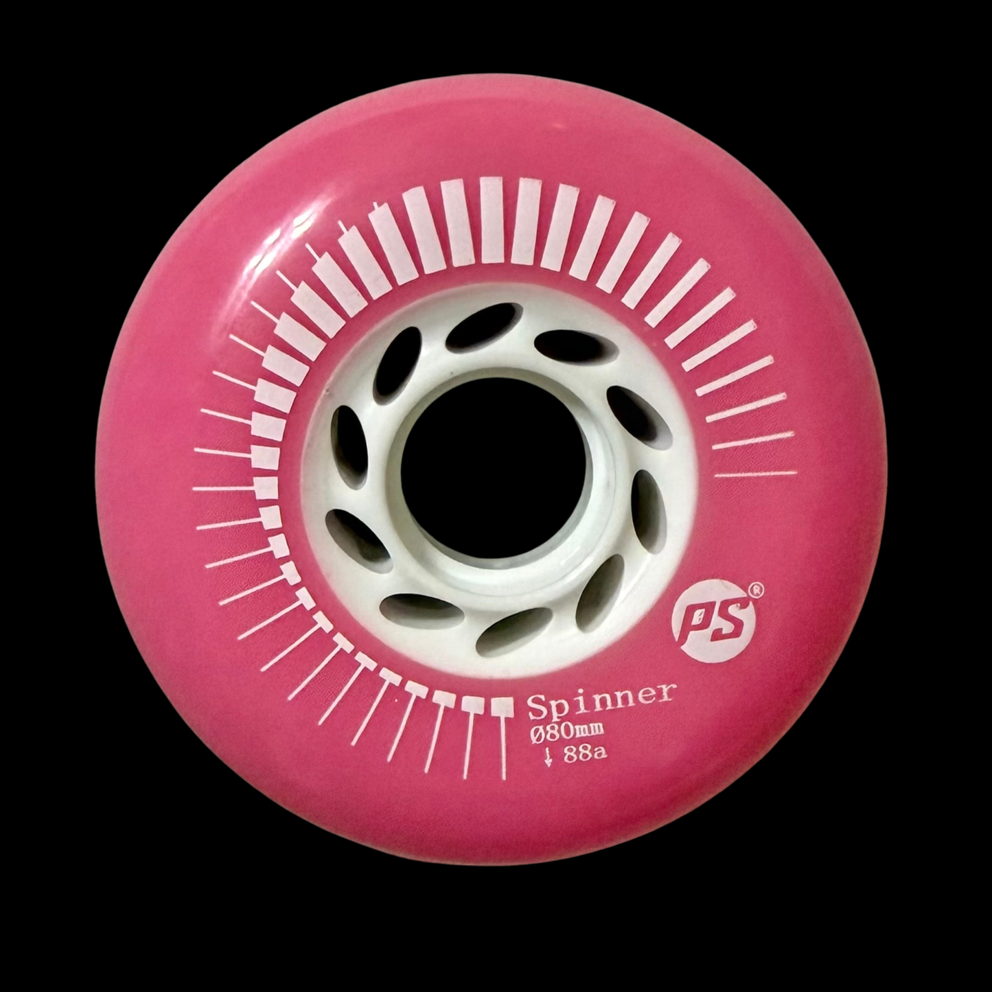 Powerslide Spinner Stock PINK Wheel 80mm 88a (4pk)