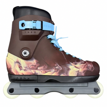 Them 909 Brain Dead Skate w Black Soul and Grey Frames (Medium Only with varying wheel options) - CLEARANCE