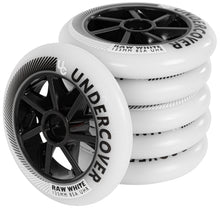 Load image into Gallery viewer, STOCK Undercover RAW Wheel 125mm - White (6 pack)