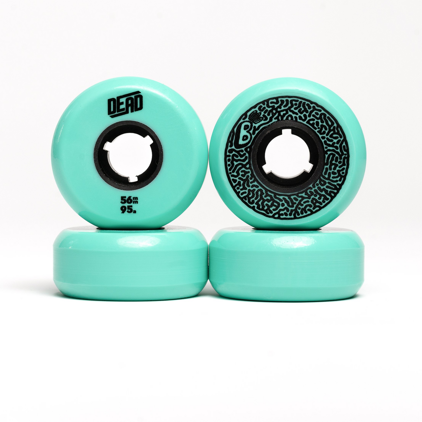 Dead Wheels 10 Year Line - Bacemint 56mm 95a